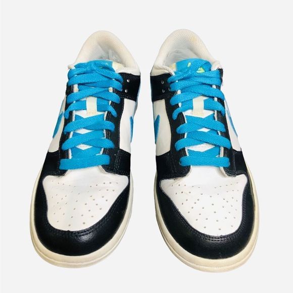 Dunk Low GS White Orion Blue Size 5.5Y (310569-147) Y2K - Picture 3 of 9